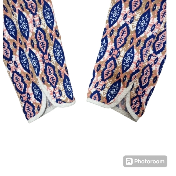 Pilcro Paz Ikat Joggers Royal Blue Sz 26 - Picture 11 of 16